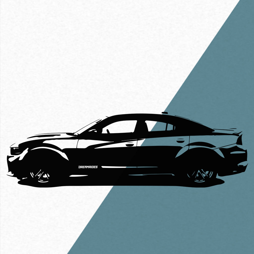 Dodge Charger SRT Hellcat (2019) - Wandtattoo