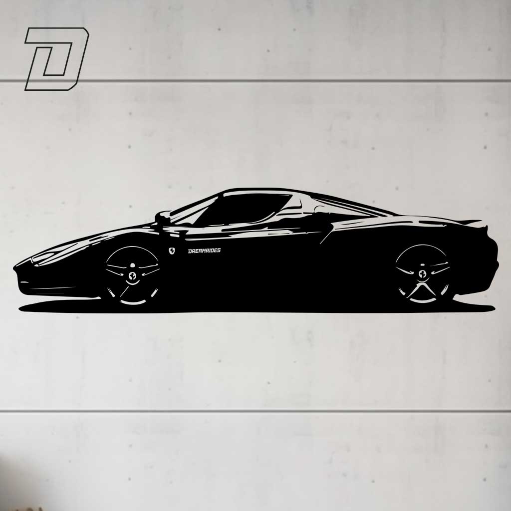 Wandtattoo - Ferrari Enzo (2002)