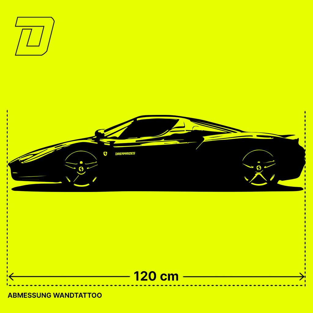 Wandtattoo - Ferrari Enzo (2002)