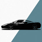 Ferrari Enzo (2002) - Wandtattoo