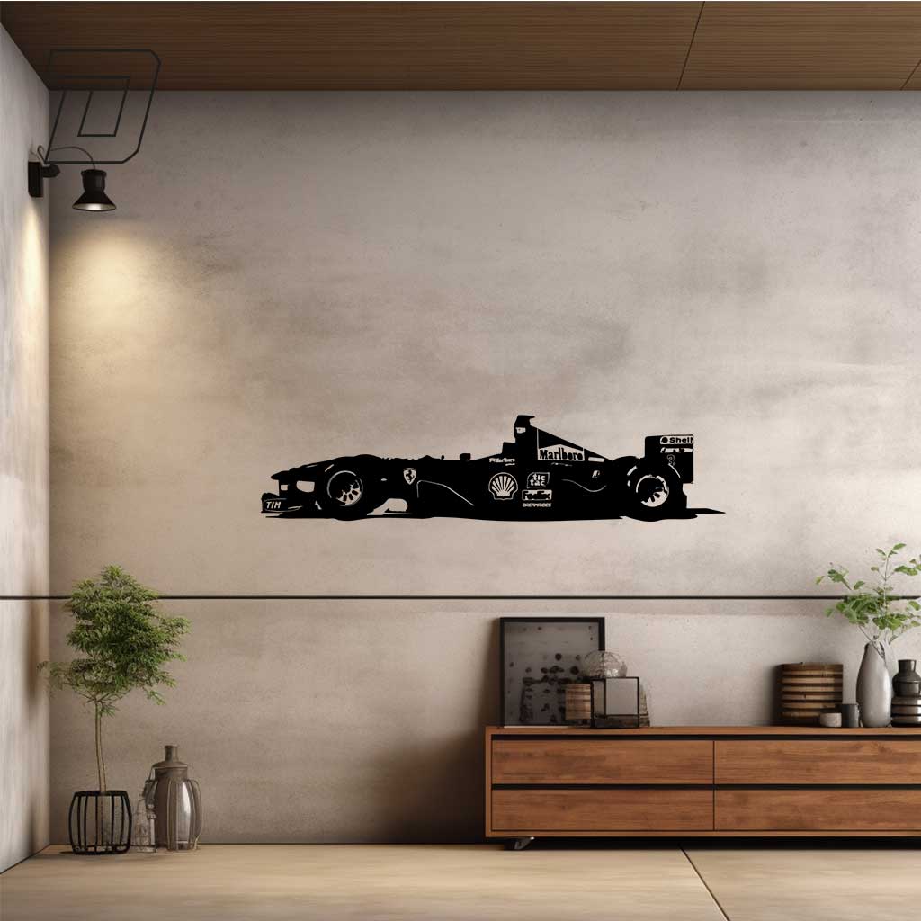 Wandtattoo - Ferrari "Michael Schumacher" (2000)