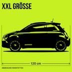 FIAT 500e (2021) - Wandtattoo