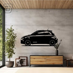 FIAT 500e (2021) - Wandtattoo