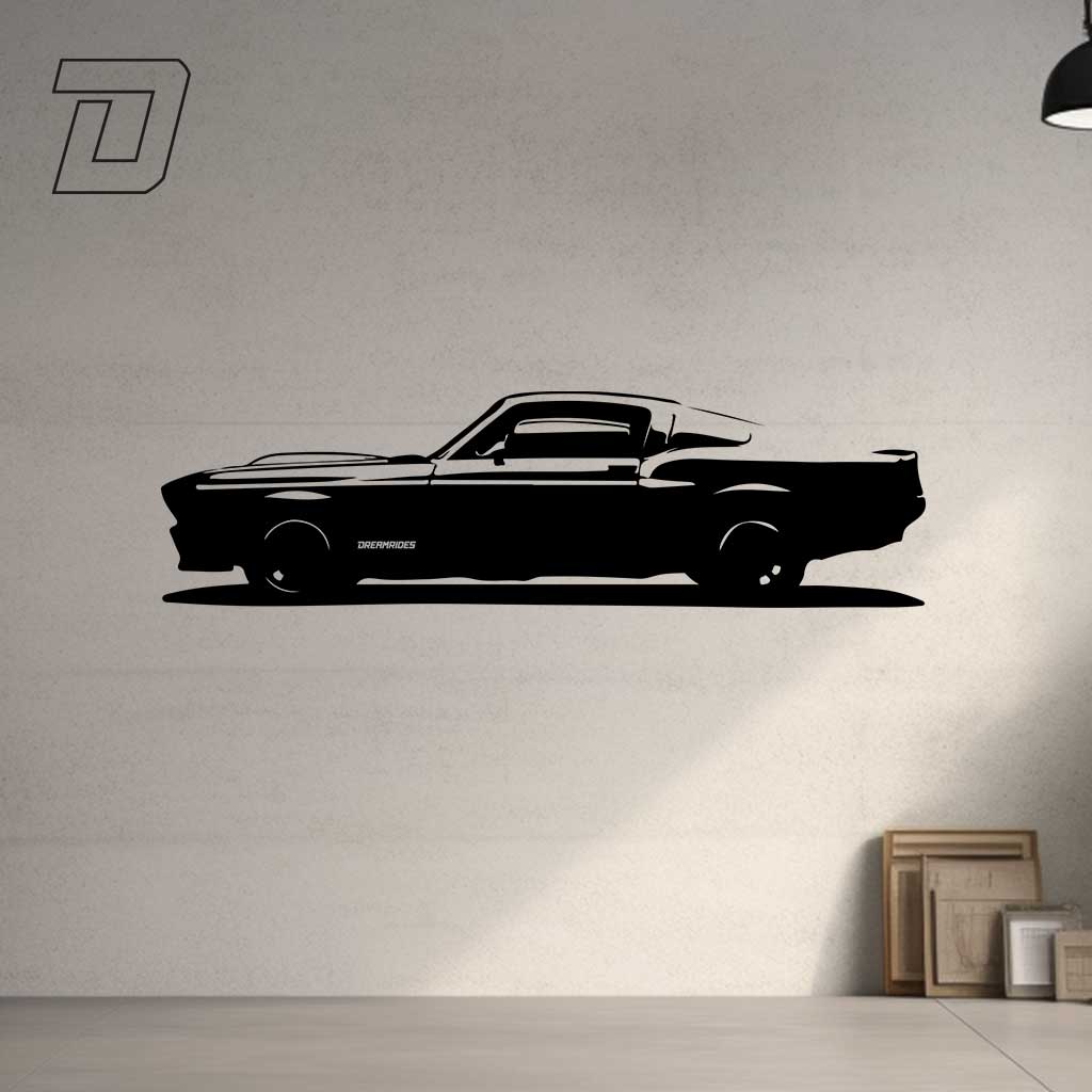 Ford Mustang Shelby (1967) - Wandtattoo