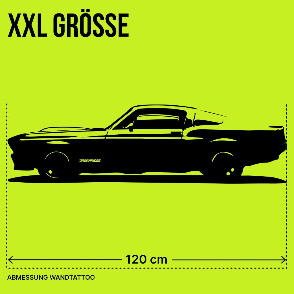 Ford Mustang Shelby (1967) - Wandtattoo