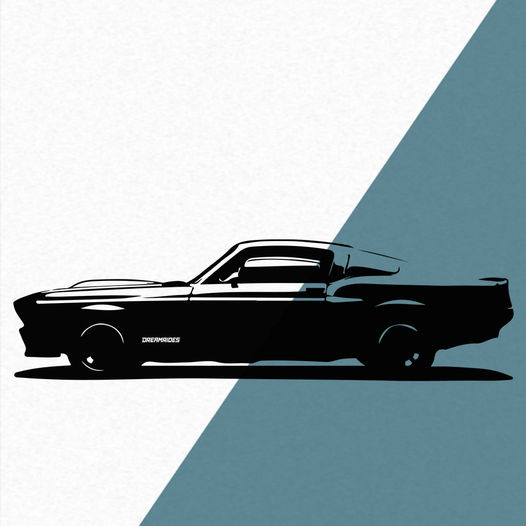 Ford Mustang Shelby (1967) - Wandtattoo