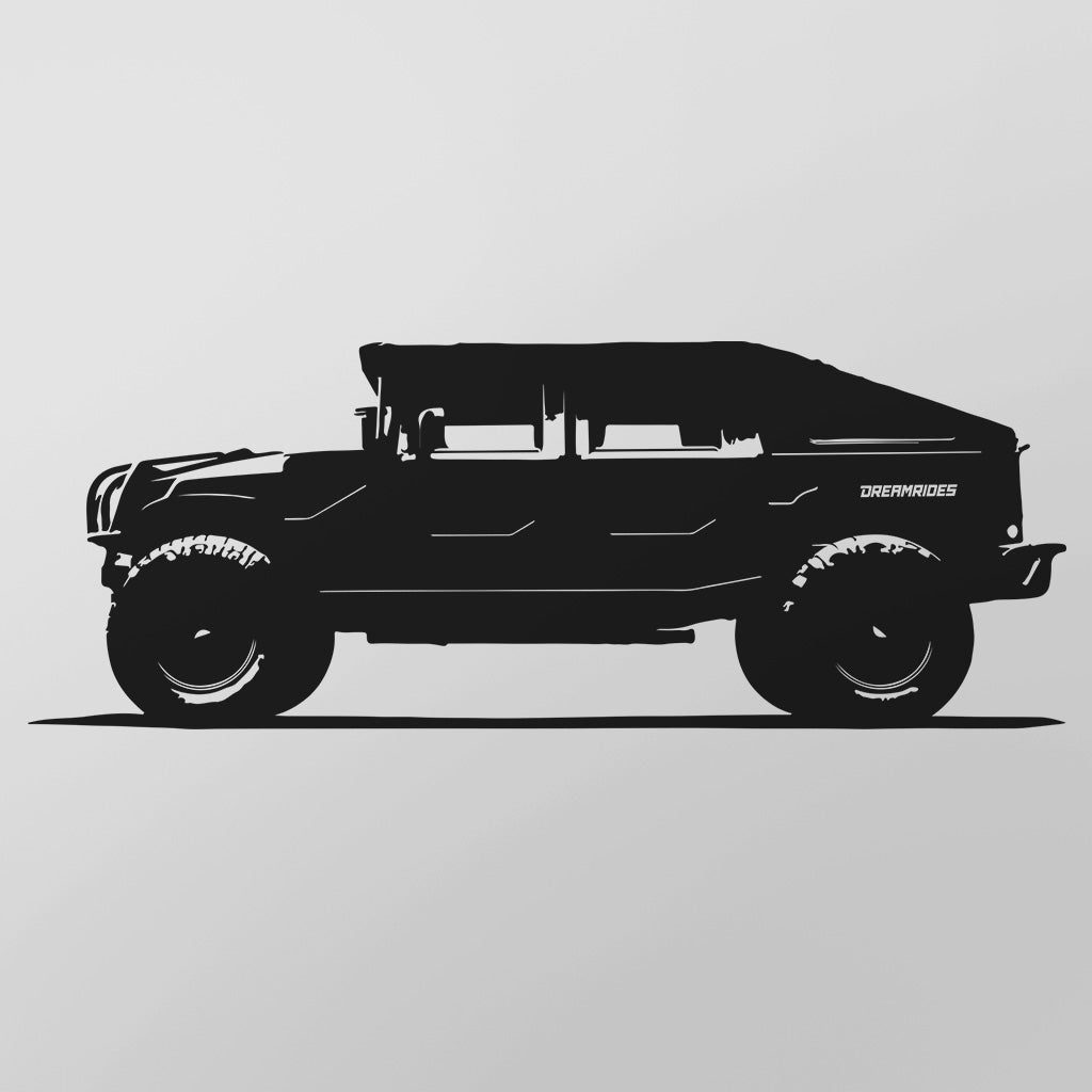 Hummer H1 (2002) - Wandtattoo