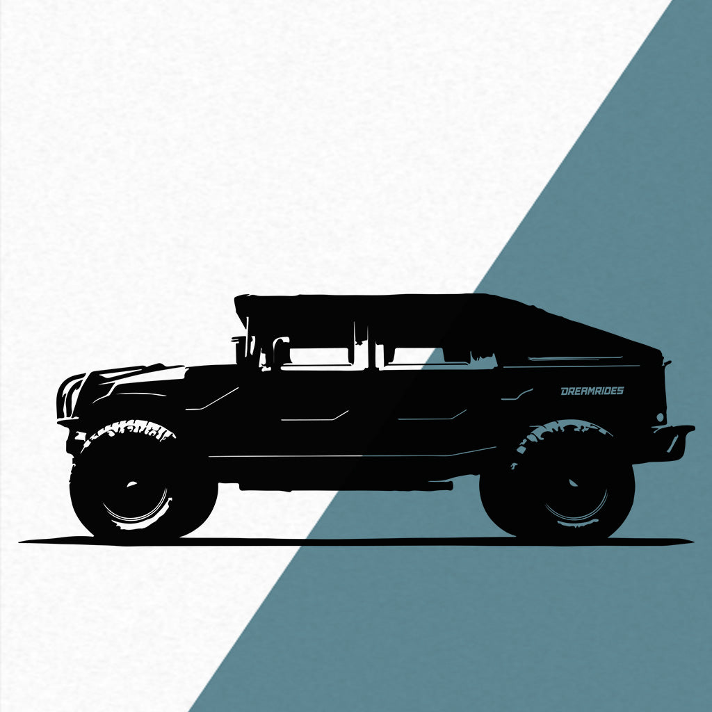 Hummer H1 (2002) - Wandtattoo