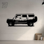Hummer H2 (2004) - Wandtattoo
