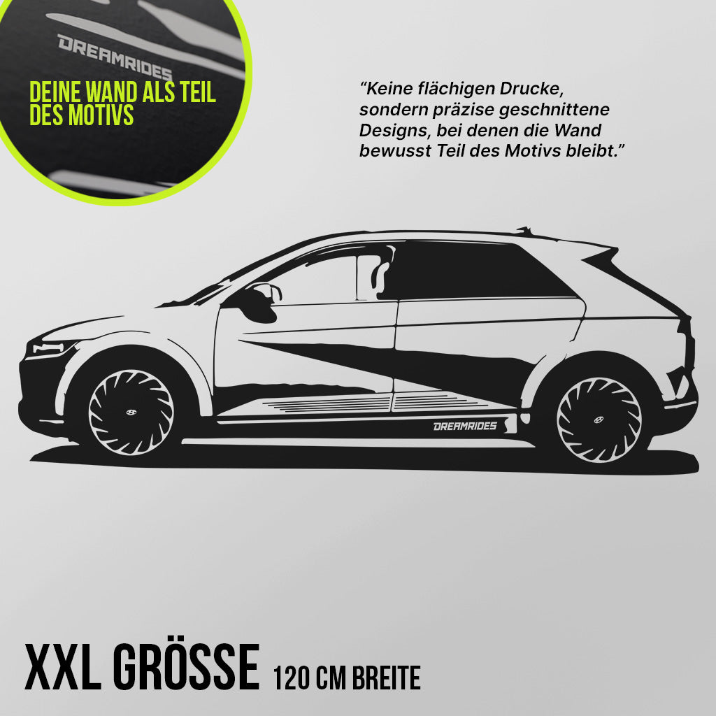 Hyundai Ioniq 5 (2022) - Wandtattoo