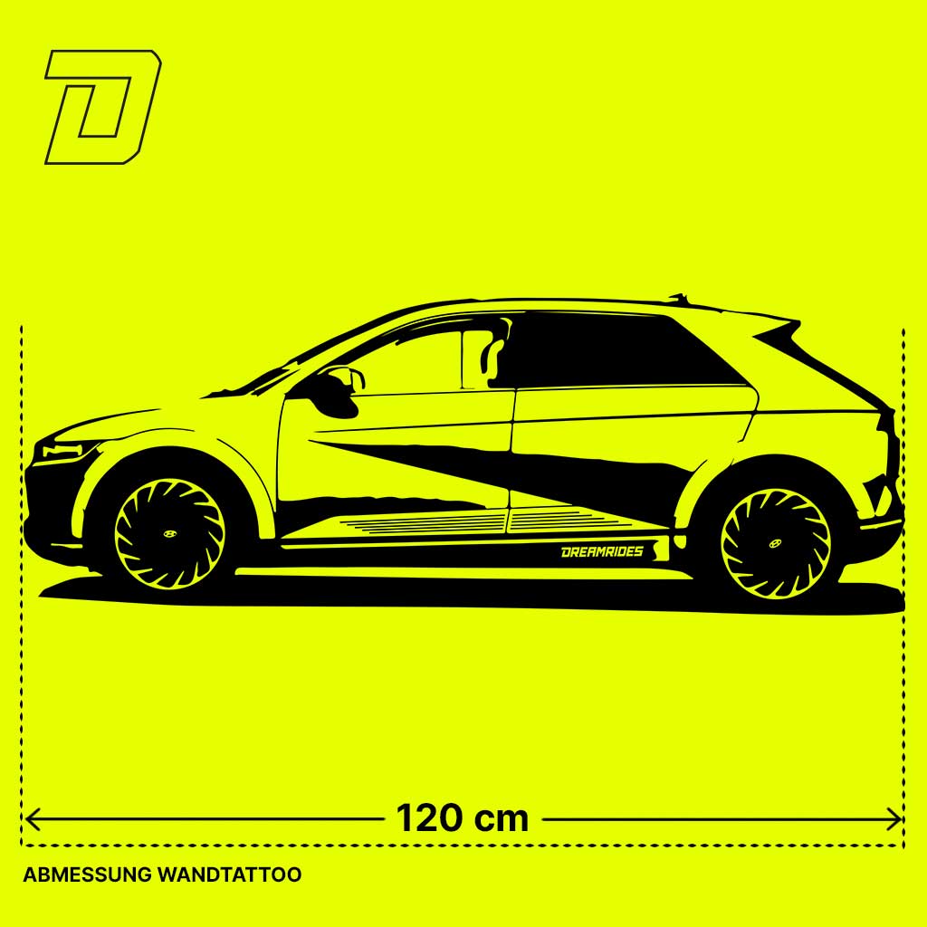 Wandtattoo - Hyundai Ioniq 5 (2022)
