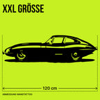 Jaguar E Type (1965) - Wandtattoo