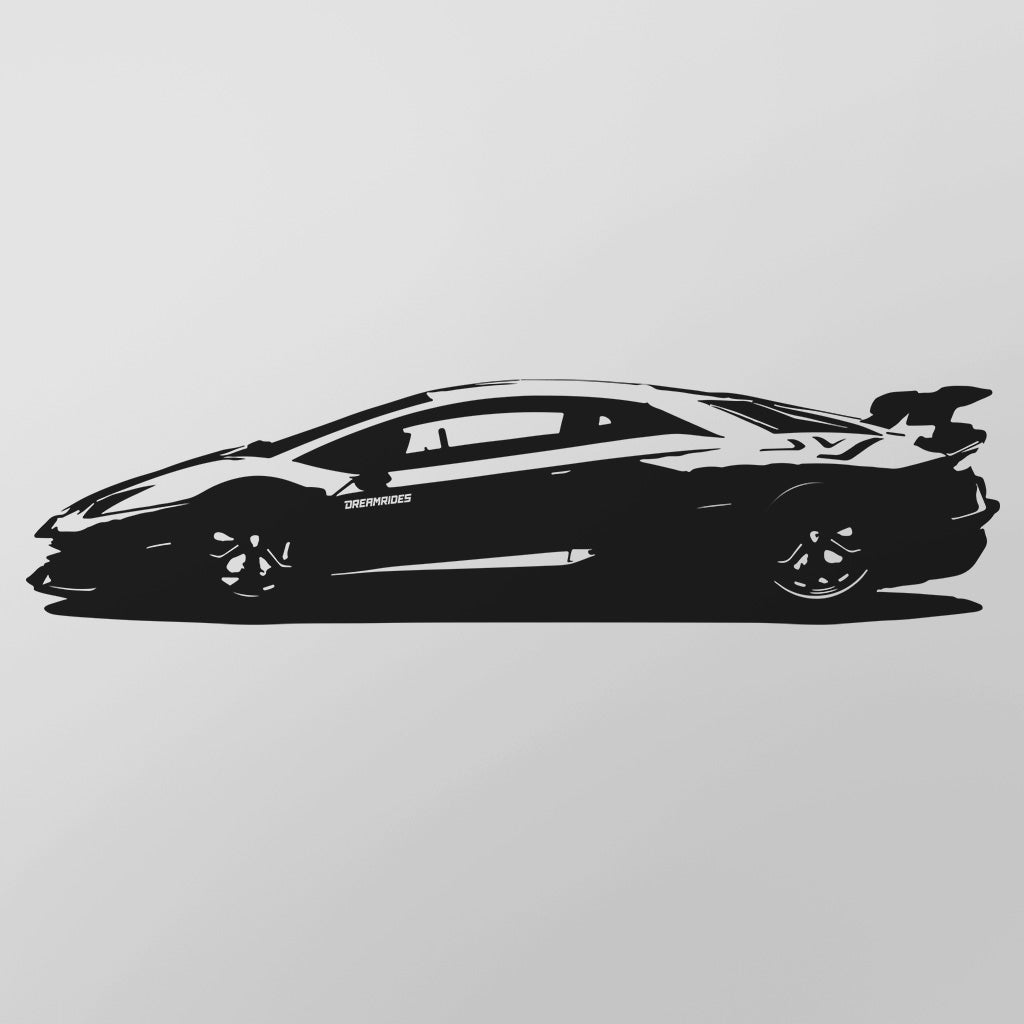 Lamborghini Aventador SVJ (2019) - Wandtattoo