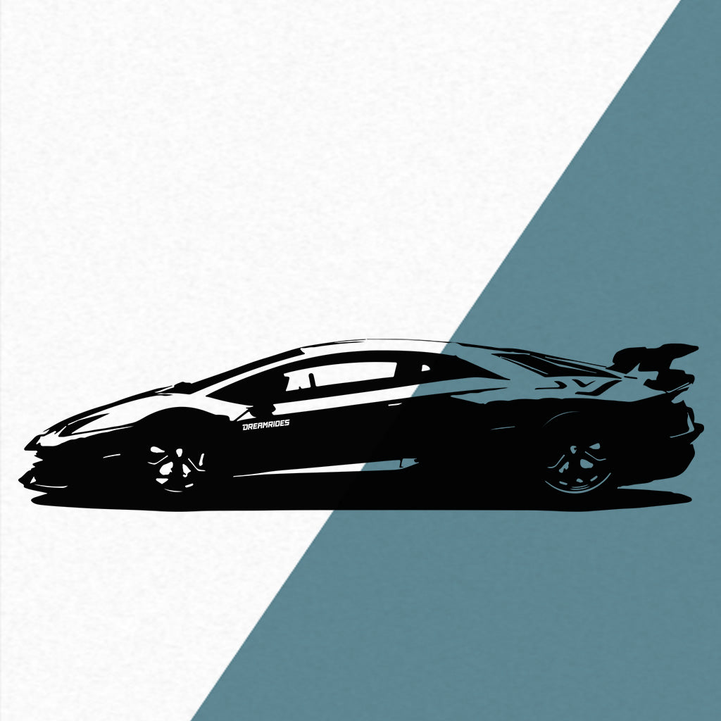 Lamborghini Aventador SVJ (2019) - Wandtattoo
