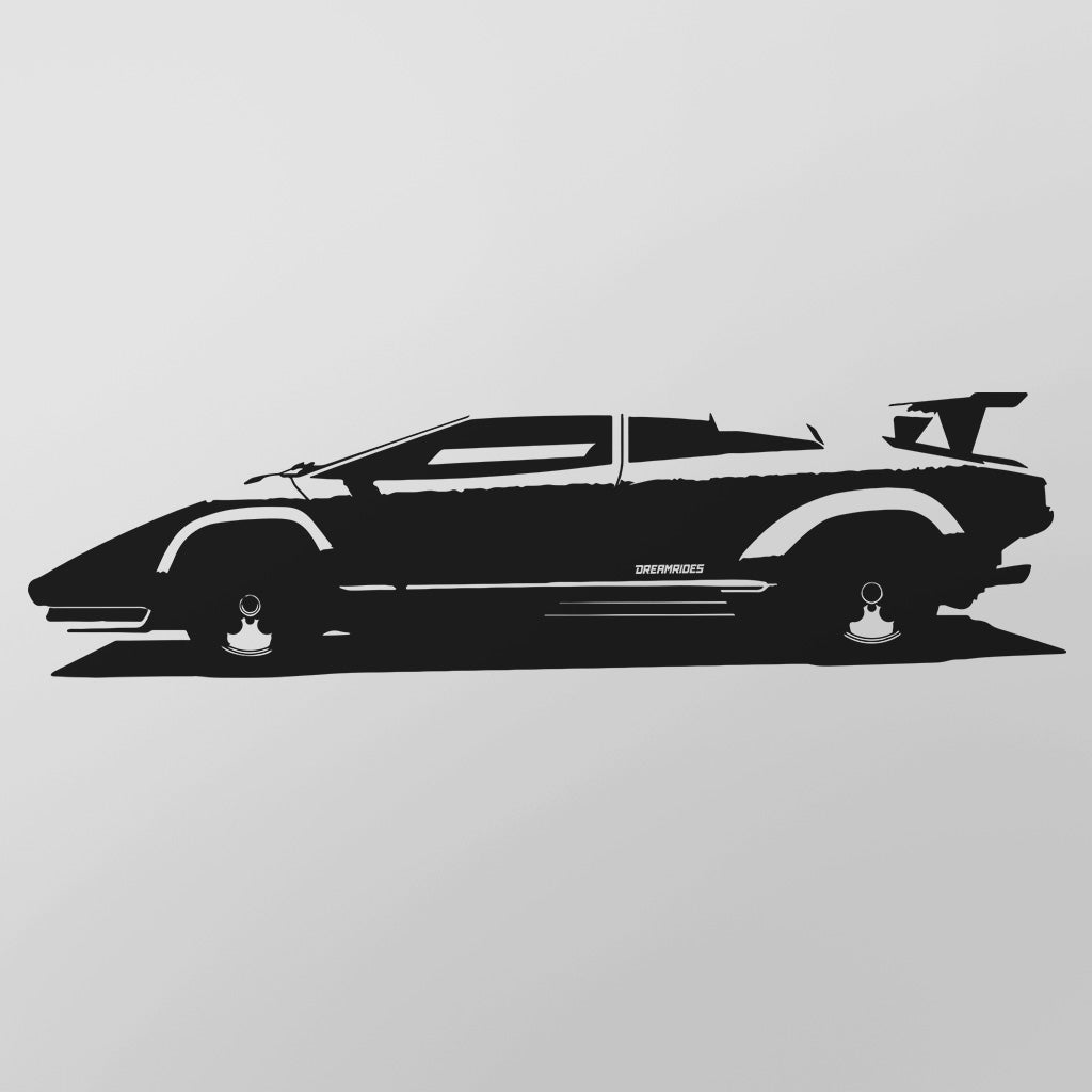 Lamborghini Countach (1973) - Wandtattoo