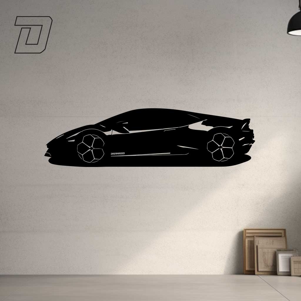 Lamborghini Huracan (2015) - Wandtattoo