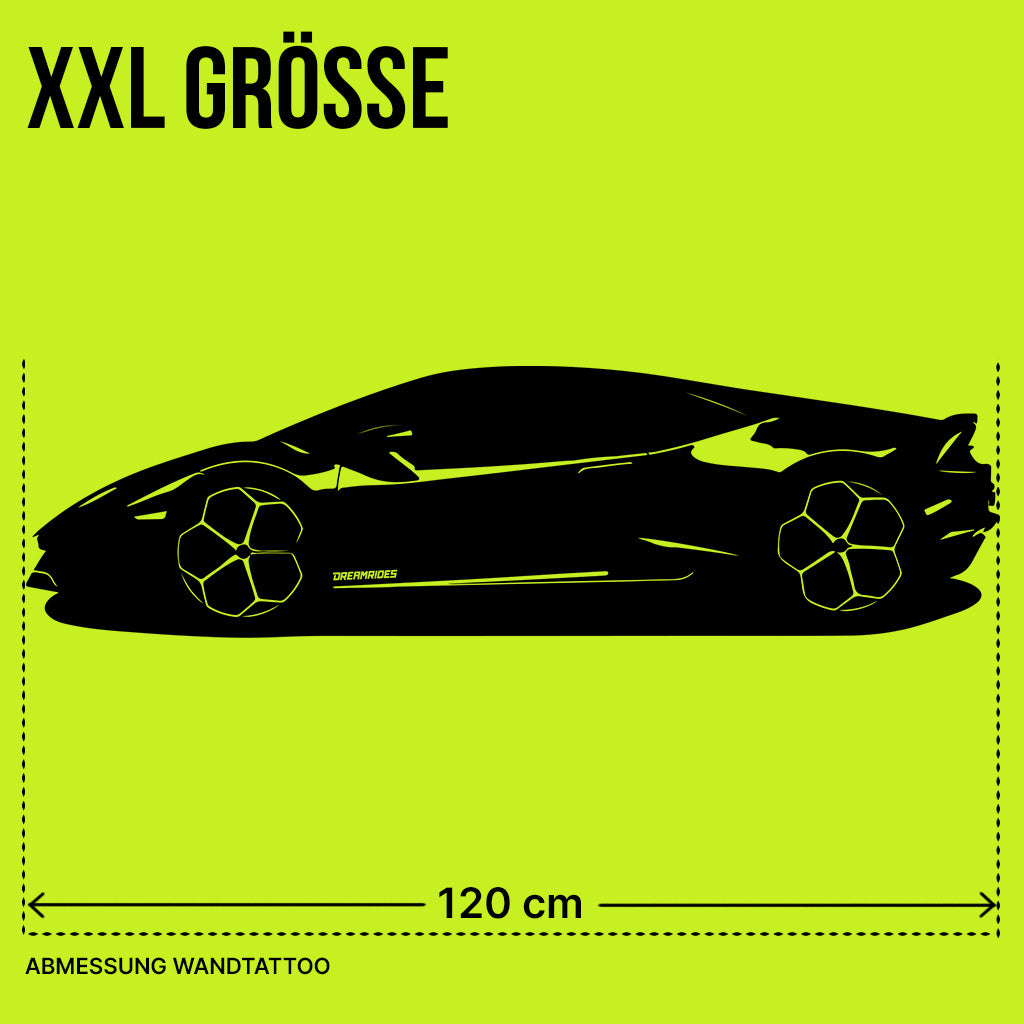 Lamborghini Huracan (2015) - Wandtattoo