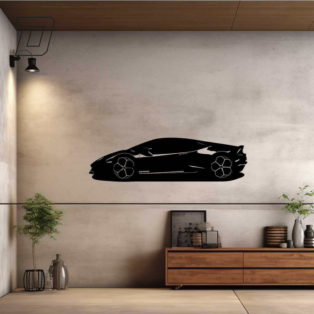 Lamborghini Huracan (2015) - Wandtattoo