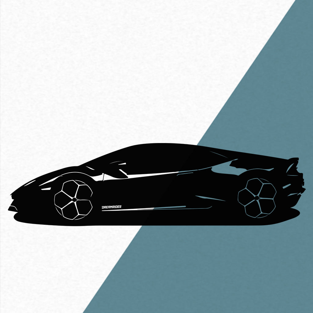 Lamborghini Huracan (2015) - Wandtattoo
