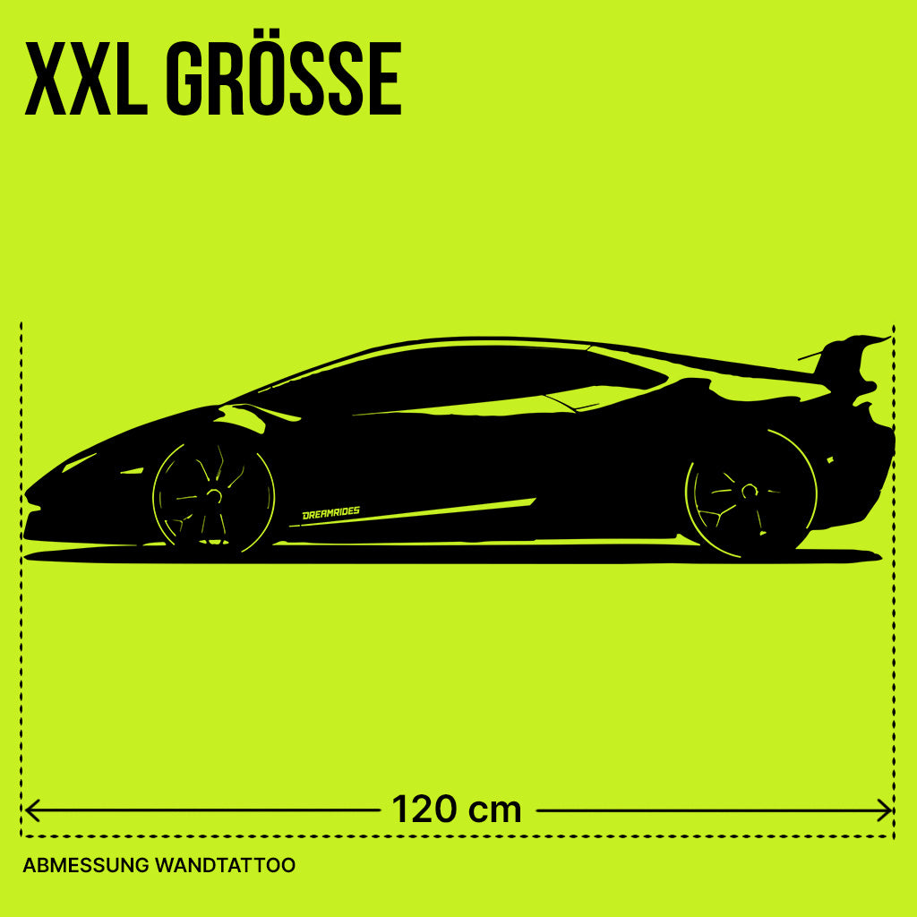 Lamborghini Huracan Performante (2018) - Wandtattoo