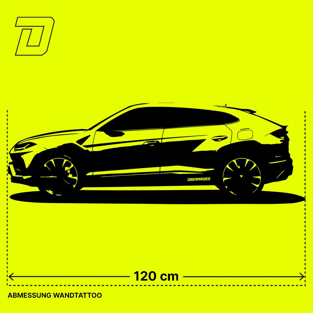 Wandtattoo - Lamborghini Urus (2019)