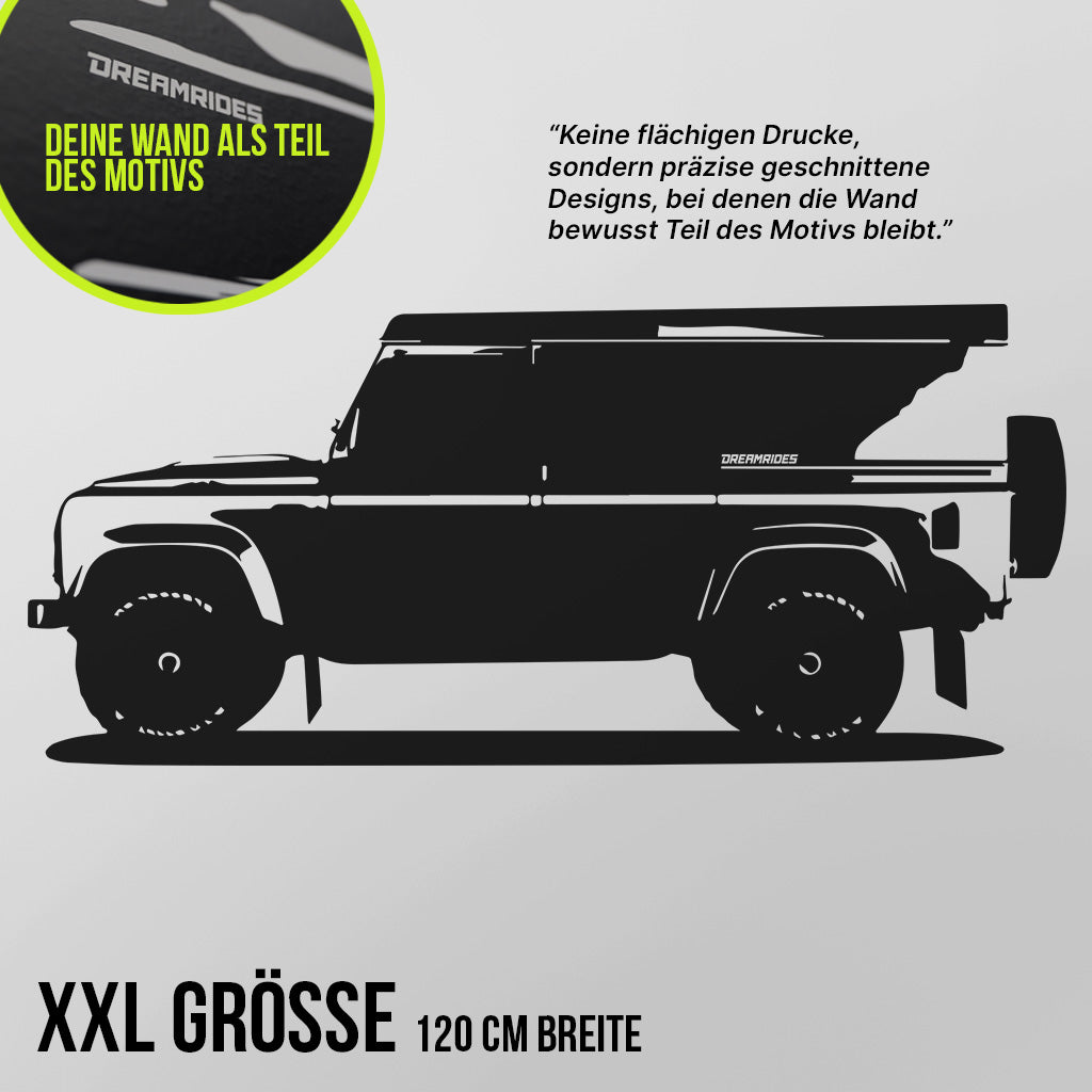 Land Rover Defender 110 (2013) - Wandtattoo
