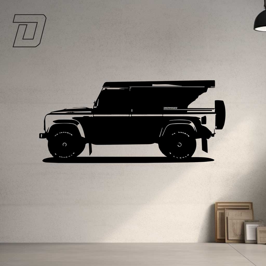 Wandtattoo - Land Rover Defender 110 (2013)