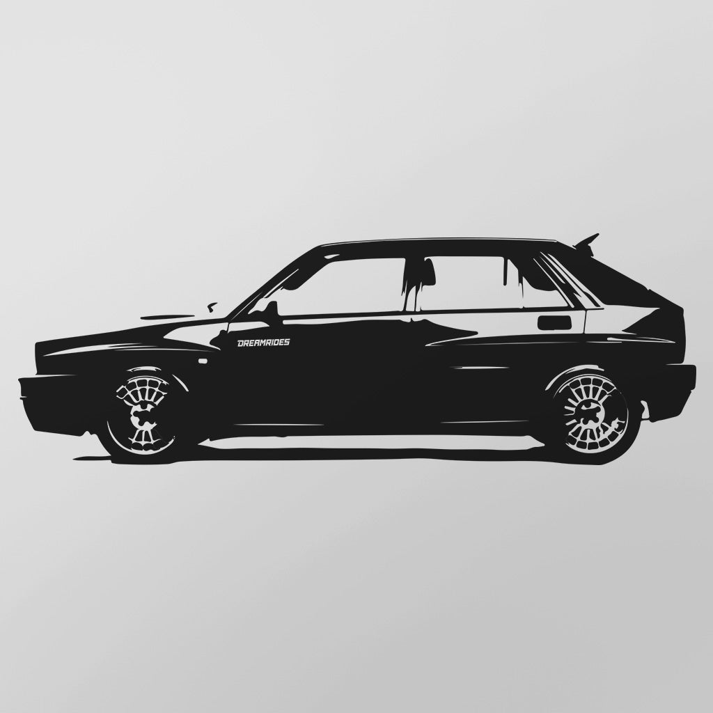 Lancia Delta Integrale (1992) - Wandtattoo