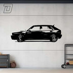 Lancia Delta Integrale (1992) - Wandtattoo