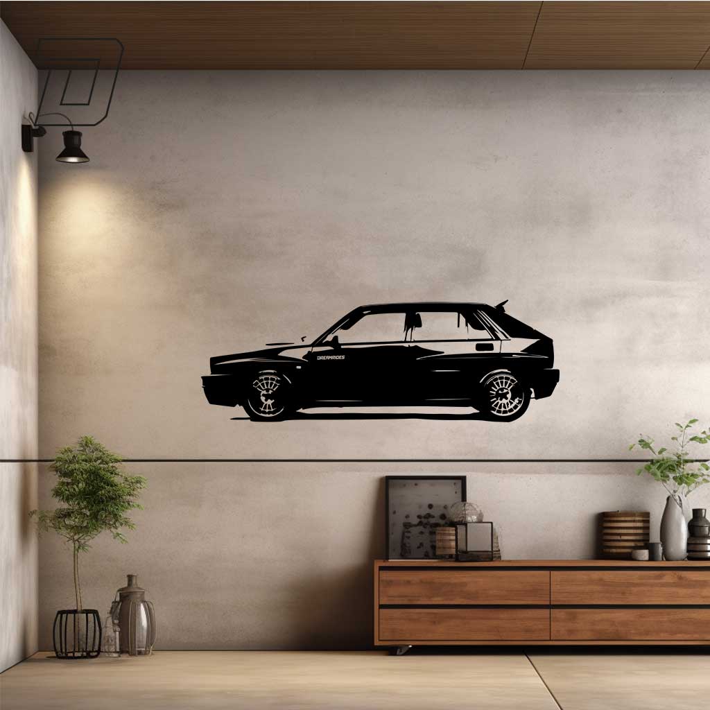 Lancia Delta Integrale (1992) - Wandtattoo