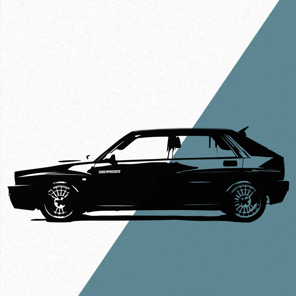 Lancia Delta Integrale (1992) - Wandtattoo