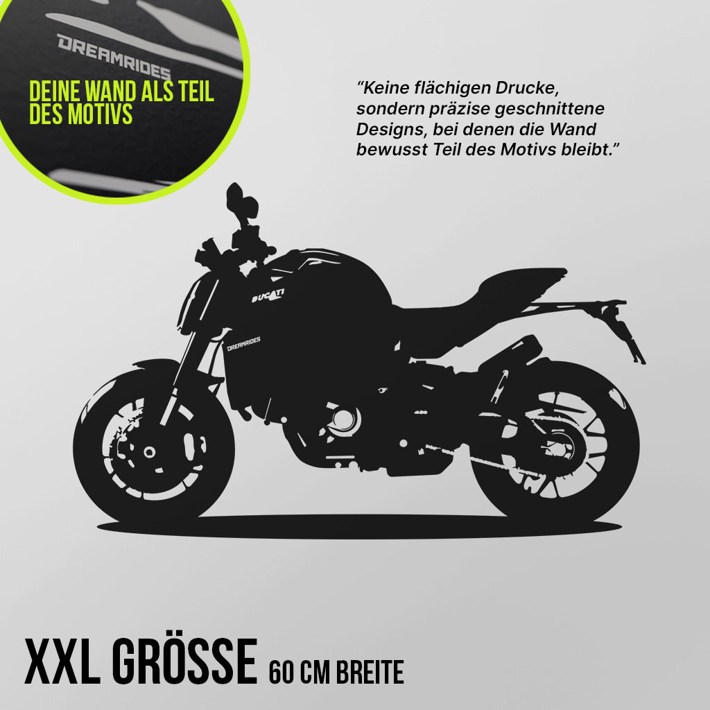 Ducati Monster (2026) - Wandtattoo