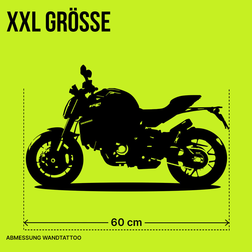 Ducati Monster (2026) - Wandtattoo