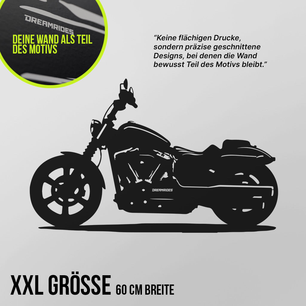 Harley-Davidson Street Bob 114 (2024) - Wandtattoo