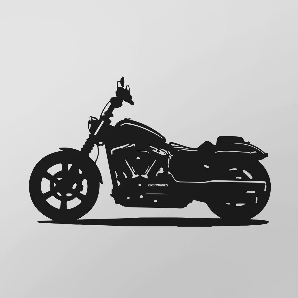 Harley-Davidson Street Bob 114 (2024) - Wandtattoo