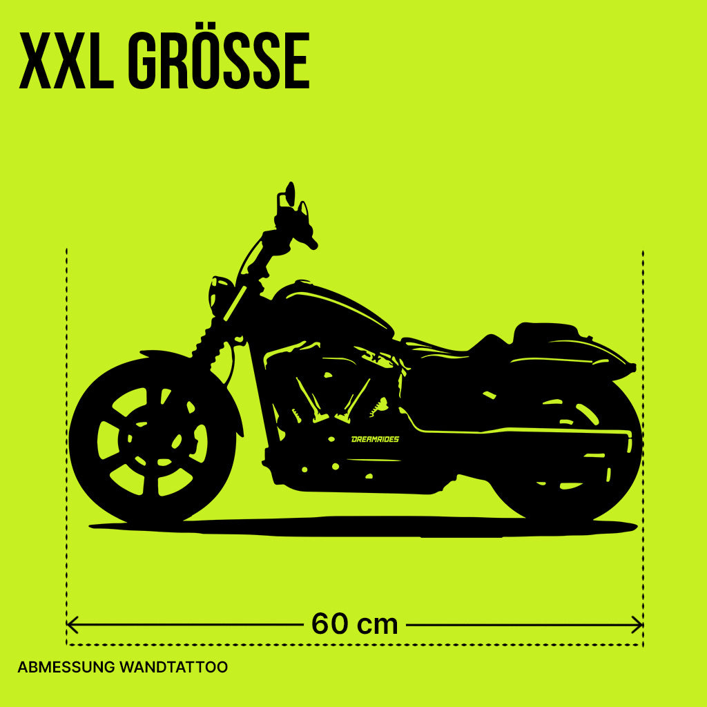 Harley-Davidson Street Bob 114 (2024) - Wandtattoo