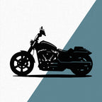 Harley-Davidson Street Bob 114 (2024) - Wandtattoo