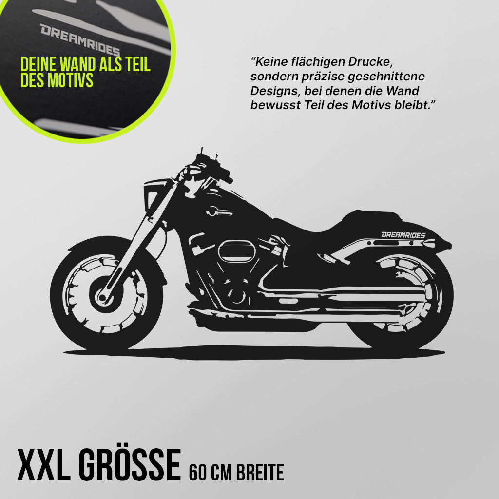 Harley-Davidson Fat Boy 114 (2024) - Wandtattoo