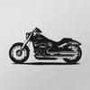 Harley-Davidson Fat Boy 114 (2024) - Wandtattoo