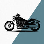 Harley-Davidson Fat Boy 114 (2024) - Wandtattoo
