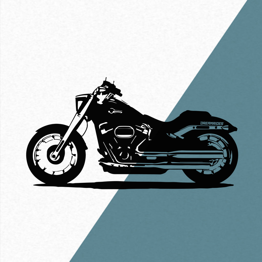 Harley-Davidson Fat Boy 114 (2024) - Wandtattoo
