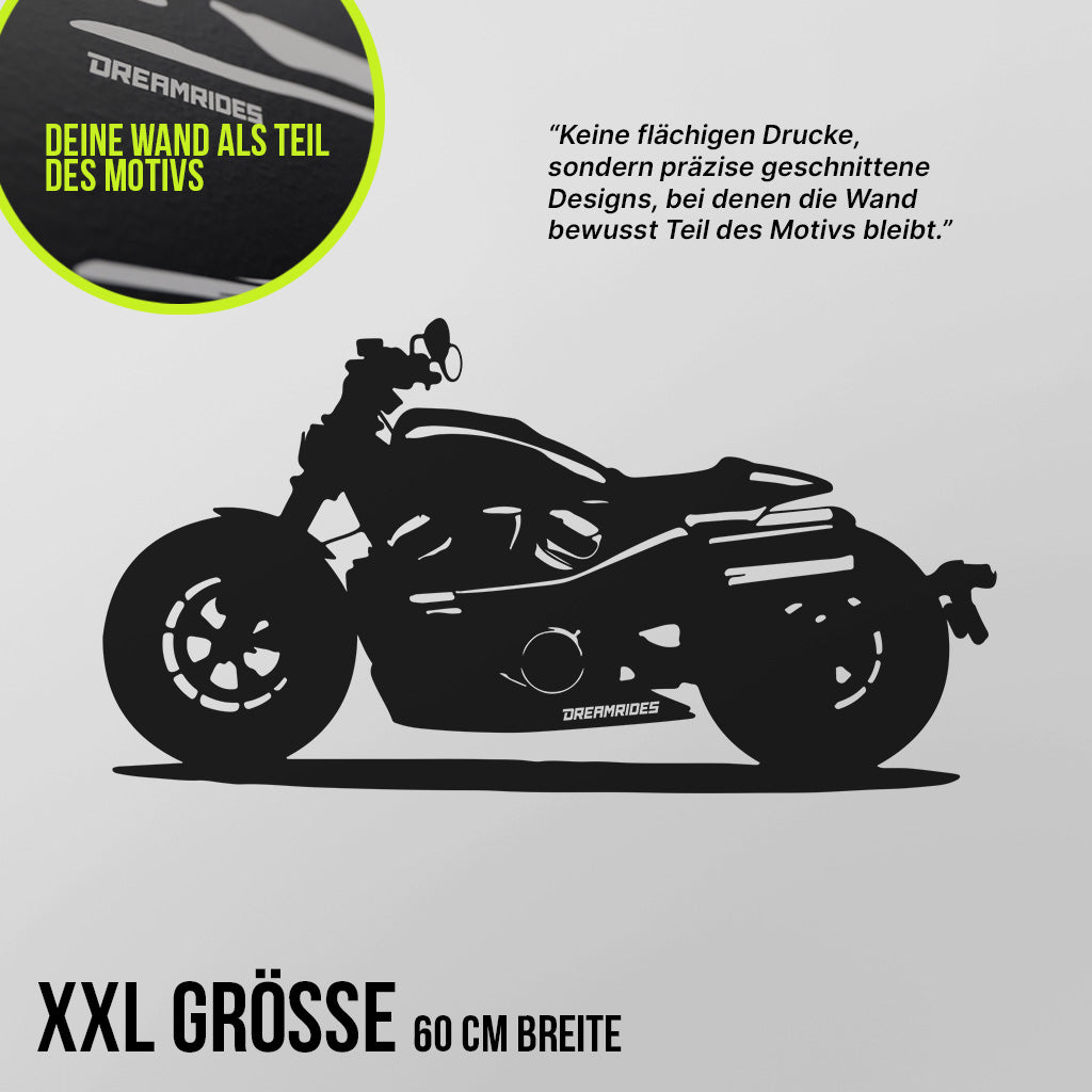 Harley-Davidson Sportster S (2024) - Wandtattoo