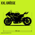 Kawasaki Ninja H2R (2026) - Wandtattoo