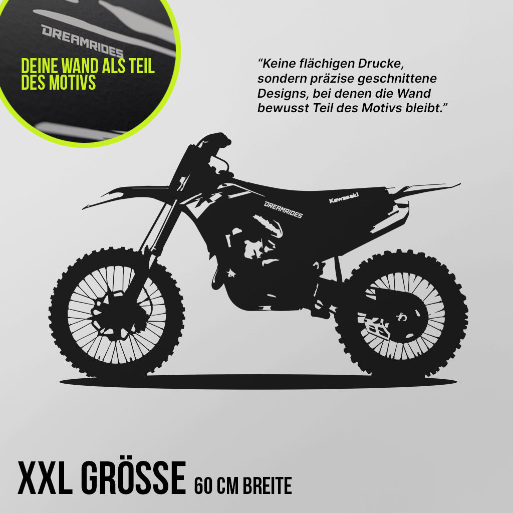 Kawasaki KX250F (2027) - Wandtattoo