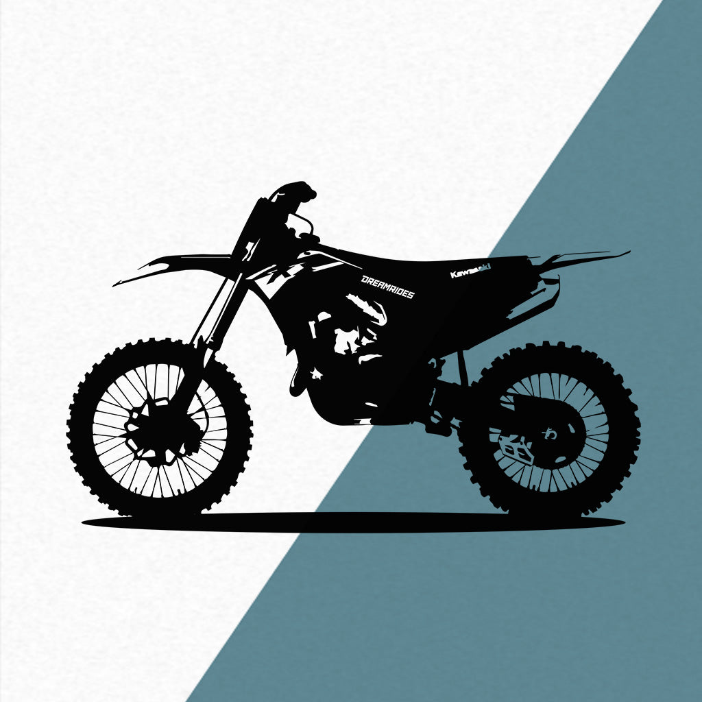 Kawasaki KX250F (2027) - Wandtattoo