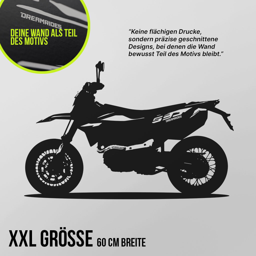 KTM 690 SMC R (2024) - Wandtattoo
