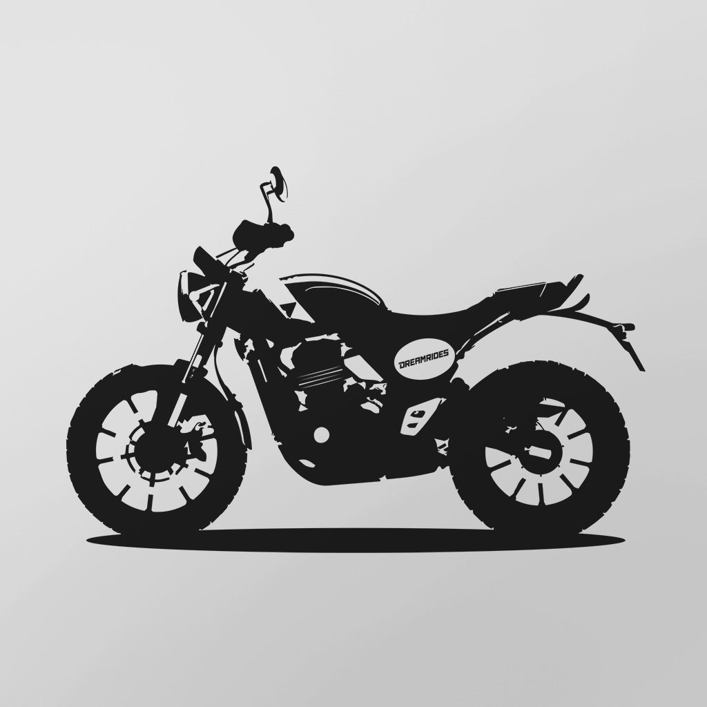 Triumph Scrambler 400 X (2026) - Wandtattoo