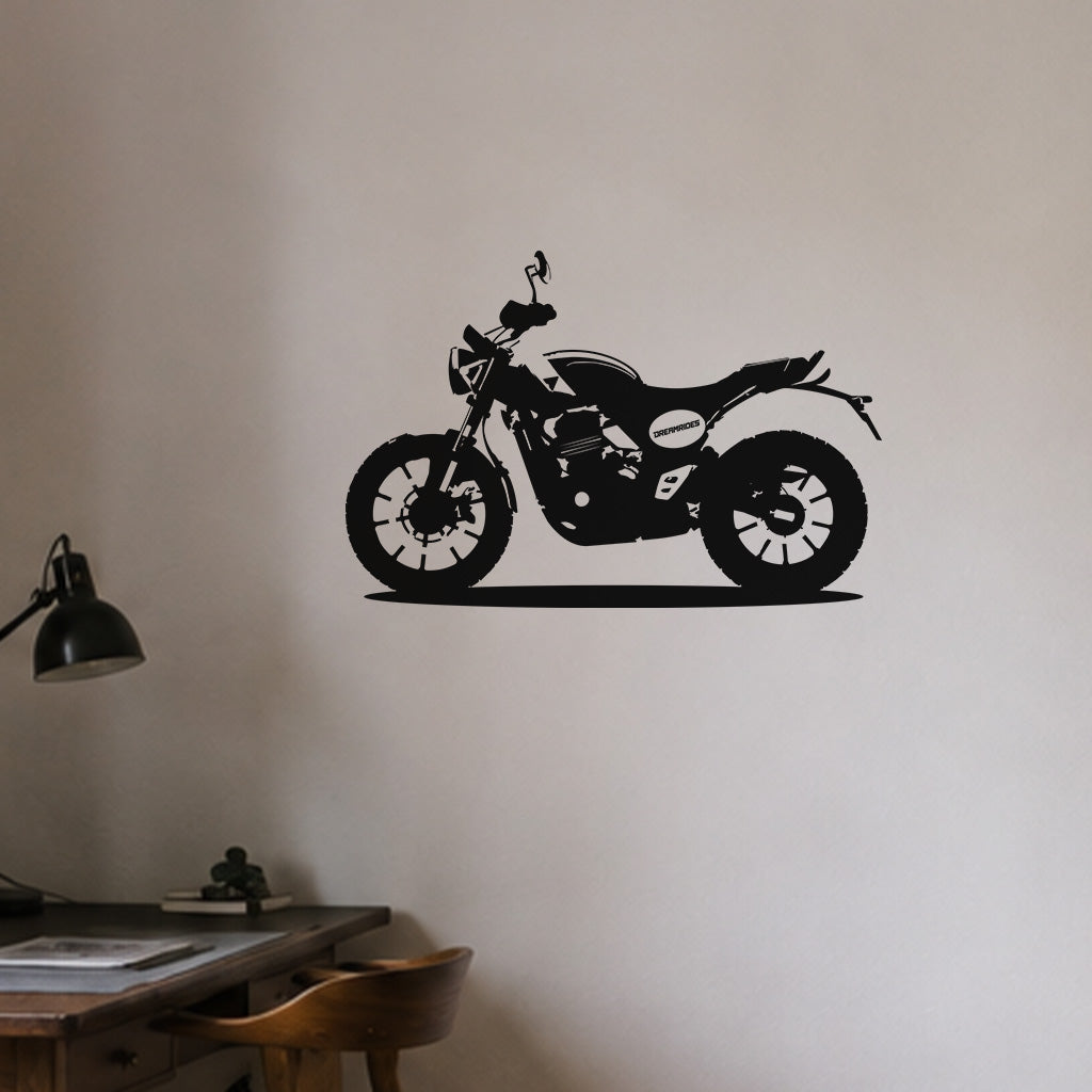 Triumph Scrambler 400 X (2026) - Wandtattoo