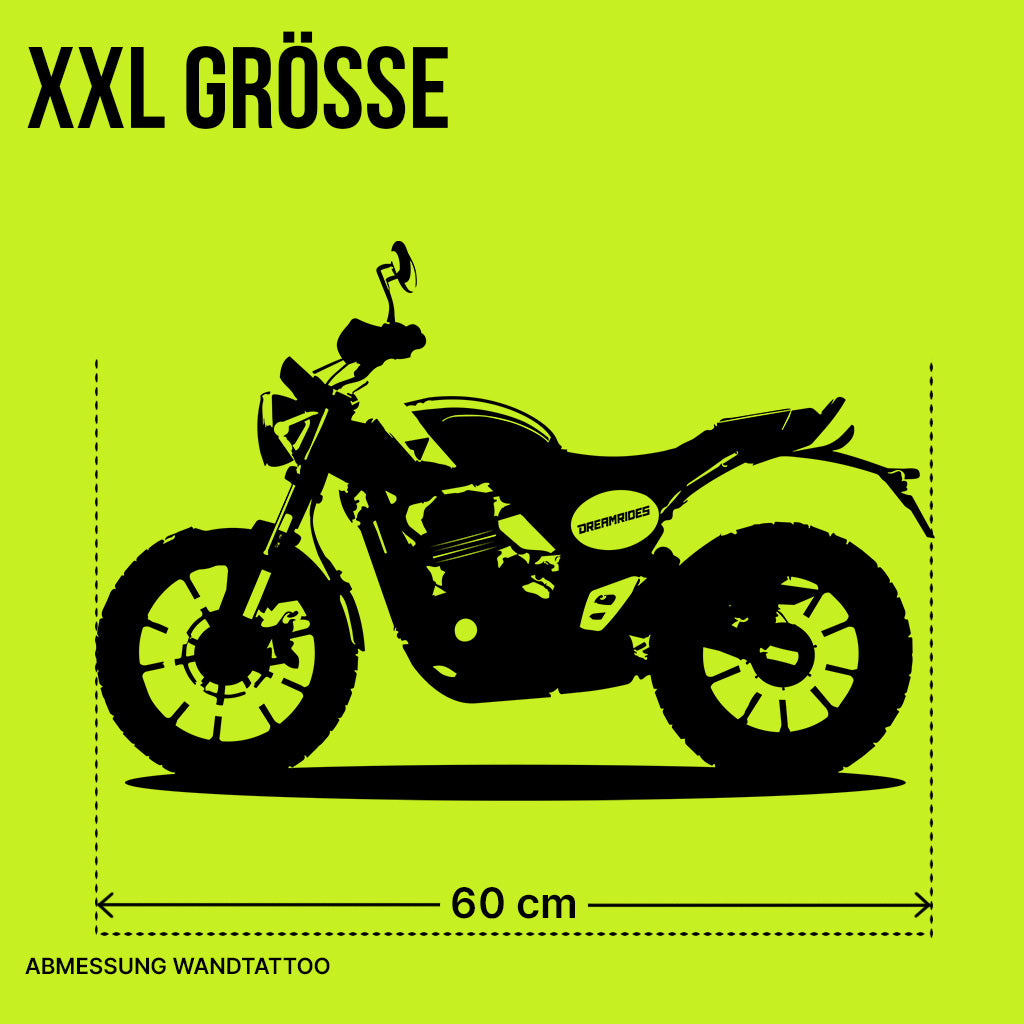 Triumph Scrambler 400 X (2026) - Wandtattoo
