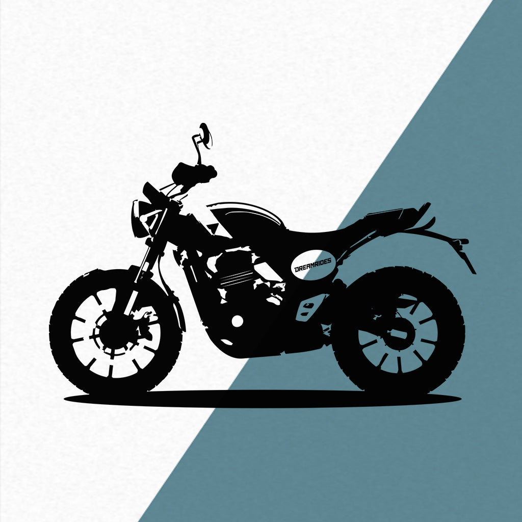 Triumph Scrambler 400 X (2026) - Wandtattoo
